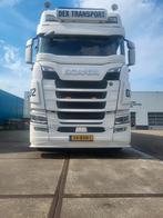 Scania s 500, Auto's, Automaat, Achterwielaandrijving, Leder en Stof, Wit