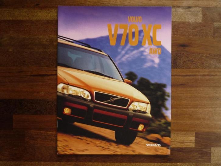 Volvo V70 XC AWD (1998, Duits), Boeken, Auto's | Folders en Tijdschriften, Nieuw, Volvo, Ophalen of Verzenden