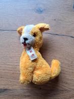 Vintage Geel Wollen Puppy - Made in Japan, Ophalen of Verzenden, Gebruikt