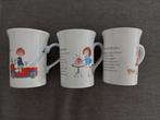 3 bekers pluk van de petteflet, Ophalen of Verzenden, Zo goed als nieuw, Overige stijlen, Kop(pen) en/of Schotel(s)