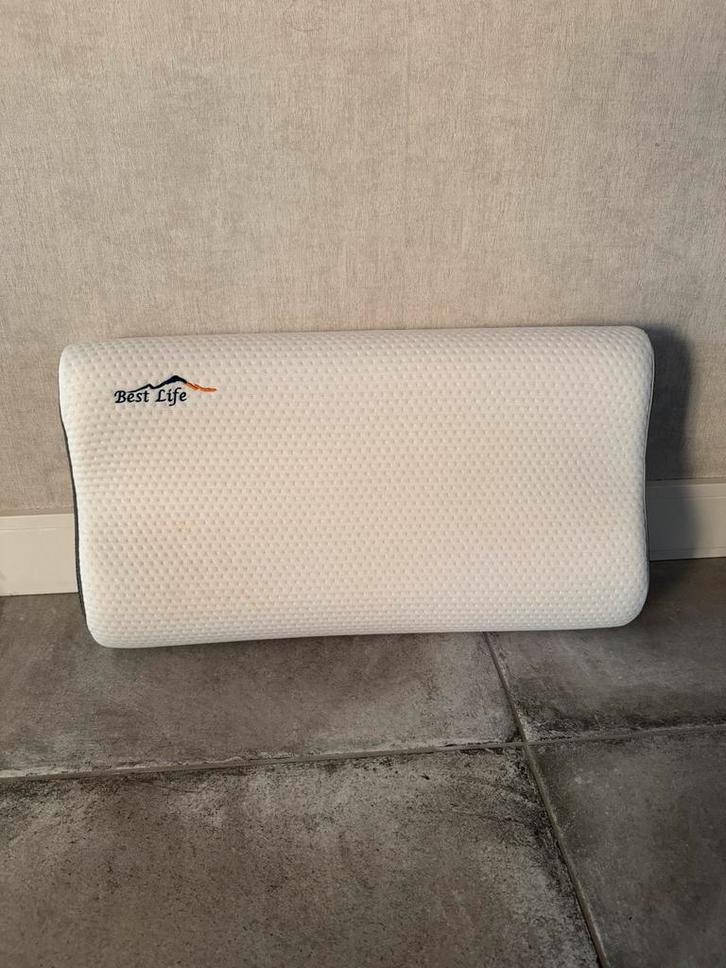 Bestlife Ergonomisch Hoofdkussen Zijslaper, Huis en Inrichting, Slaapkamer | Beddengoed, Nieuw, Kussen, Eenpersoons, Wit, Ophalen of Verzenden