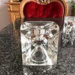 Kandelaars, glas, kristal, Sklo Union, kubus, vintage, Antiek en Kunst, Ophalen