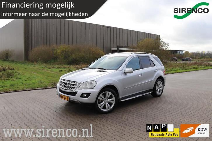 Mercedes M-Klasse ML 450 CDI 4MATIC youngtimer V8 stoelverwa, Auto's, Bestelauto's, Bedrijf, Te koop, 4x4, ABS, Achteruitrijcamera