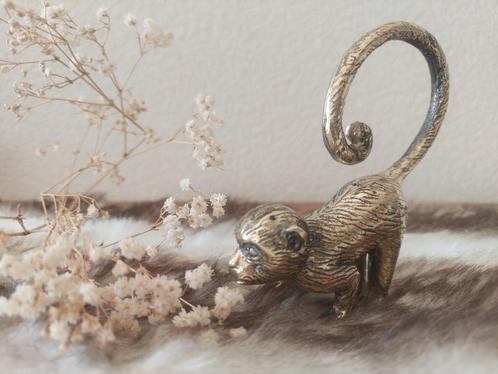 Antiek aap dierfiguur vintage decoratie papiergewicht, Verzamelen, Dierenverzamelingen, Zo goed als nieuw, Beeldje of Figuurtje