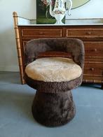 Vintage Space Ace pluche stoel, Huis en Inrichting, Ophalen, Zo goed als nieuw, Eén