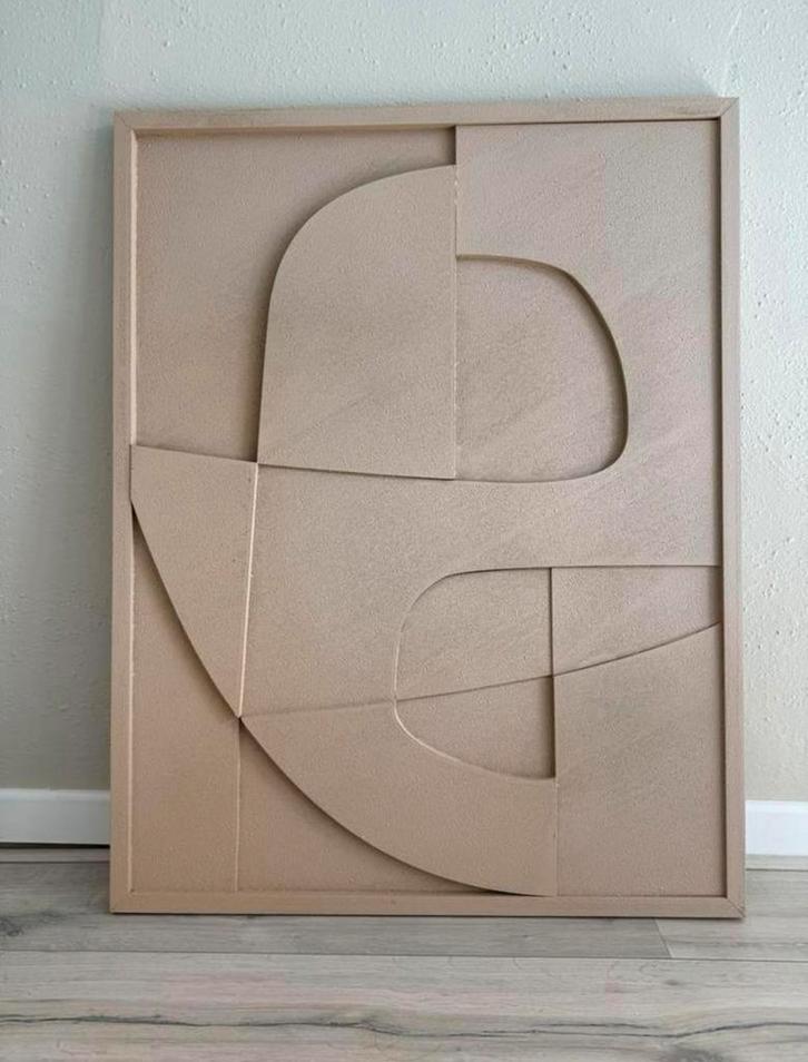 Karwei 3D kunstwerk schilderij artwork, Antiek en Kunst, Kunst | Schilderijen | Abstract, Ophalen