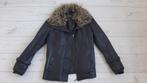 safleu leren winterjas maat 40 €9,95, Bruin, Safleu, Gedragen, Ophalen