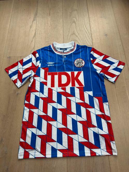 Retro Ajax Uitshirt TDK – 1989/1990 Seizoen, Sport en Fitness, Voetbal, Nieuw, Shirt, Verzenden