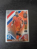 Memphis Depay Topps Match Attax, Ophalen of Verzenden, Zo goed als nieuw, Overige binnenlandse clubs, Spelerskaart