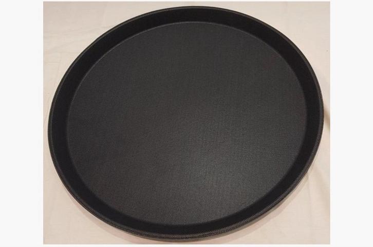 Anti-slip dienblad, 35cm - 4 stuks voor €5!, Huis en Inrichting, Woonaccessoires | Dienbladen, Zo goed als nieuw, Kunststof, Rond