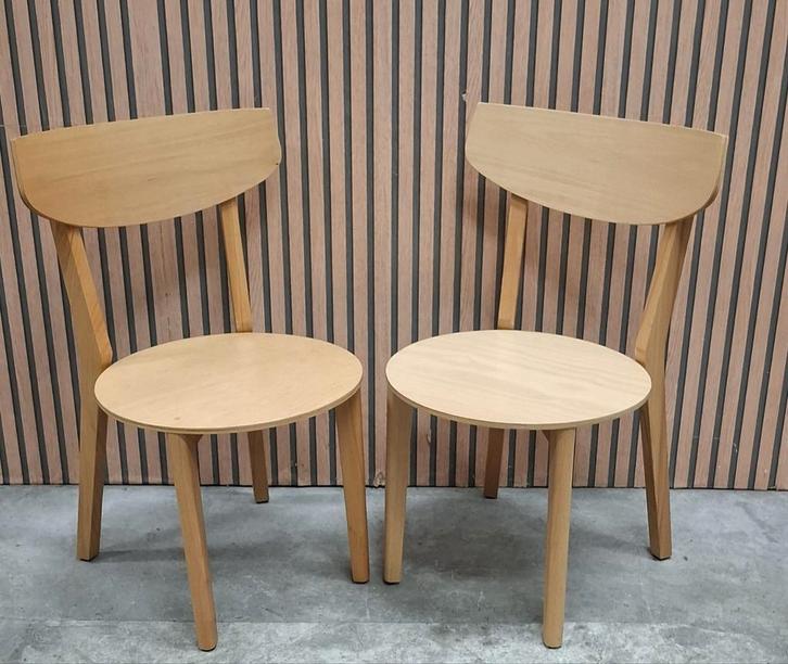 92 x Vintage Deense design stoelen houten cafestoelen Artek, Huis en Inrichting, Stoelen, Zo goed als nieuw, Vijf, Zes of meer stoelen