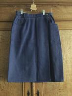 Leuke wikkelrok van zachte paarse jeansstof, Maat 38/40 (M), Paars, Ophalen of Verzenden, Zo goed als nieuw