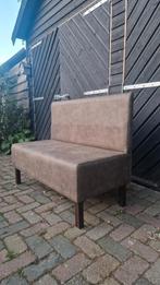 Nieuwe eetbank, eettafelbank 120cm skai leer zacht groen, Huis en Inrichting, Ophalen, Nieuw, Leer, Minder dan 150 cm