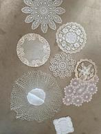 20 stuks gehaakte tafelkleedjes doilies, Ophalen of Verzenden, Zo goed als nieuw, Rond, Binnen