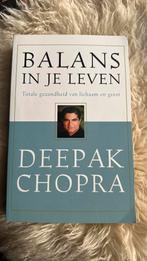 Deepak Chopra - Balans in je leven, Boeken, Ophalen of Verzenden, Zo goed als nieuw, Deepak Chopra
