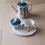 Vintage retro suiker melk setje met koffiekan, Antiek en Kunst, Antiek | Servies compleet, Ophalen of Verzenden