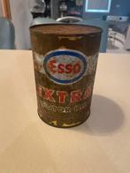Vintage Esso motor olie blik, Verzamelen, Verpakking, Gebruikt, Ophalen of Verzenden
