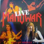 Vinyl (LP) - Manowar Live - transparant rood, Ophalen of Verzenden, Zo goed als nieuw