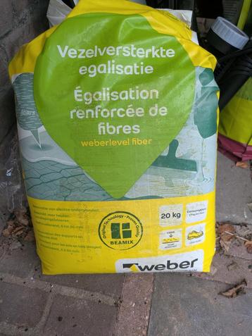 Weberlevel Fiber Egalisatie 20kg beschikbaar voor biedingen