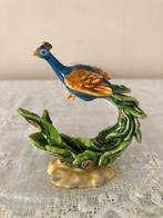 Keren Kopal emaille pauw met krisal, Verzamelen, Beelden en Beeldjes, Ophalen of Verzenden, Zo goed als nieuw, Dier