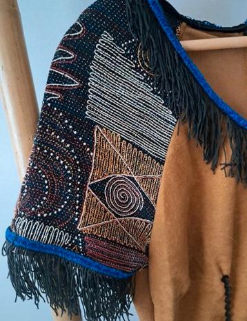 Indianenjurk en accessoires maat 36/38 carnaval beschikbaar voor biedingen