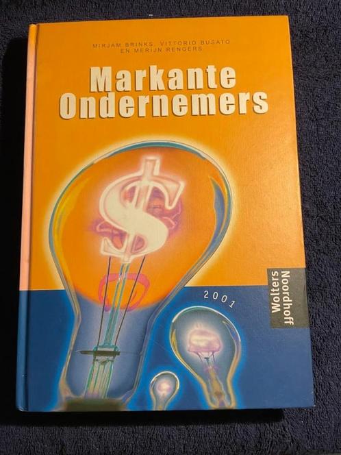 Boek: Markante Ondernemers – M.Brinks, V. Busato, M .Rengers, Boeken, Economie, Management en Marketing, Gelezen, Economie en Marketing