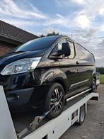 Ford Transit Custom 2016 - Marge Auto, Auto diversen, Schadeauto's, Overige carrosserieën, Zwart, Ophalen of Verzenden, Ford