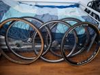 Fietswielen - Diverse sets met band, cassette, Fietsen en Brommers, Fietsonderdelen, Gebruikt, Racefiets, Diverse, Ophalen