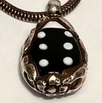 Zilveren Tibetaanse Gelukshanger met Lieveheersbeestjes, Verzenden, Zilver