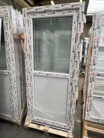 Kunststof buitendeur 90 x 204 wit RAL 9016, Niet ingevuld, 80 tot 100 cm, Niet ingevuld, Nieuw