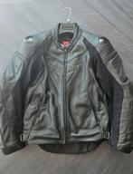 Dainese Fighter Black Leather Jacket 46 izgst €180,-, Ophalen of Verzenden, Tweedehands, Jas | leer