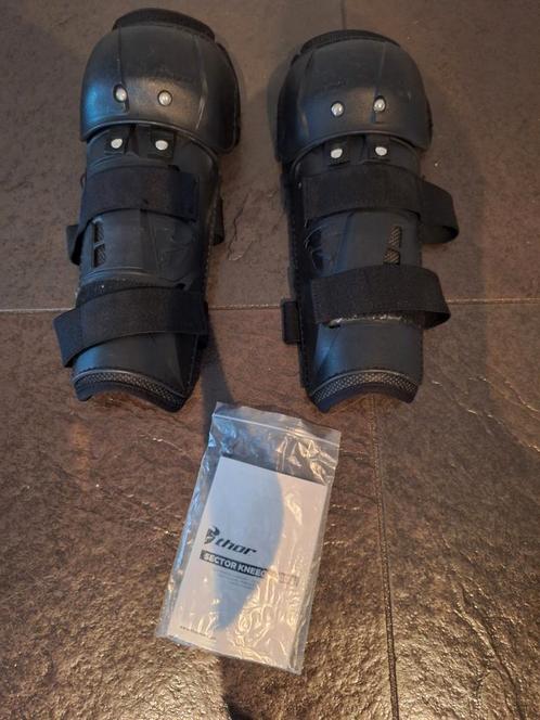 Thor MX kniebescherming zgan, Motoren, Kleding | Motorkleding, Overige typen, Tweedehands, Ophalen of Verzenden