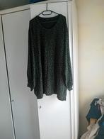 Nieuwe groen/zwarte tuniek maat 3xl, Kleding | Dames, Grote Maten, Ophalen of Verzenden, Nieuw, Groen, Blouse of Tuniek