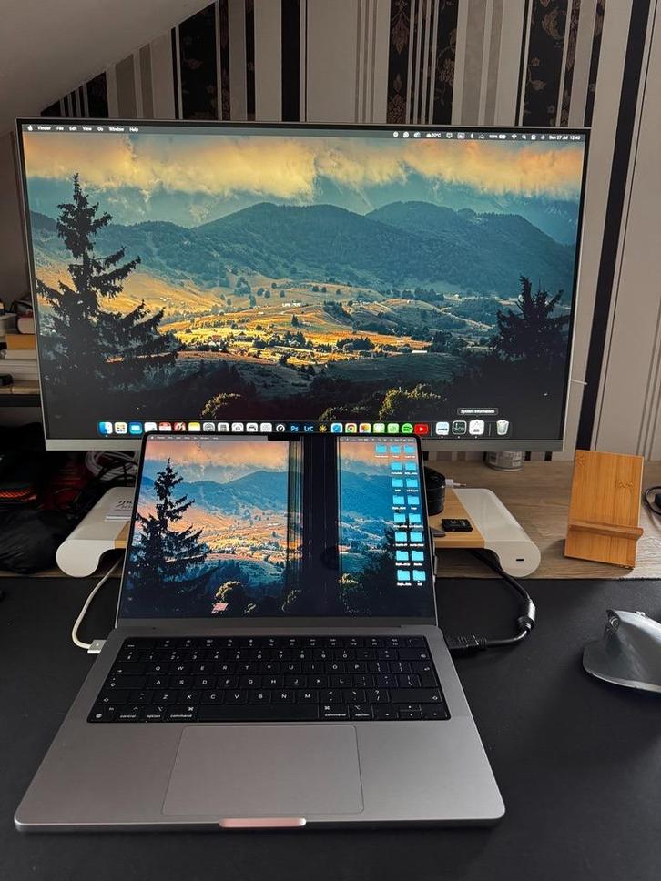 Macbook M1 Pro, Computers en Software, Apple Macbooks, Gebruikt, MacBook Pro, 13 inch, 4 Ghz of meer, 512 GB, 16 GB, Qwerty, Ophalen