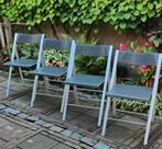 ArrMet Pocket klapstoelen Robby Cantarutti ITALY 4 stuks, Huis en Inrichting, Ophalen, Overige materialen, Gebruikt, Grijs