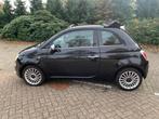 Fiat 500 1.2 AUT C 2010 Zwart, Auto's, Fiat, 1242 cc, 4 cilinders, Zwart, Particulier