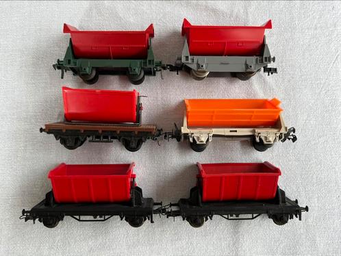 6x kiepwagons Roco/Lima/Piko/Fleischmann (ook losse koop), Hobby en Vrije tijd, Modeltreinen | H0, Gebruikt, Rails, Gelijkstroom of Wisselstroom