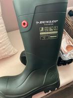 Nieuw Dunlop laarzen met stalen neus maat 43 +extra zooltjes, Tuin en Terras, Werkkleding, Ophalen, Heren, Nieuw, Laarzen
