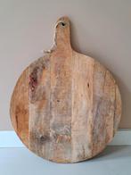 Grote borrelplank / XL tapasplank 55 cm, Huis en Inrichting, Ophalen of Verzenden, Gebruikt, Rond, Hout