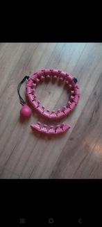 Hoelahoep - sporthoepel - fitnesshoepel - vrijwel ongebruikt, Ophalen of Verzenden, Met gewicht, Zo goed als nieuw, Fitness hoelahoep