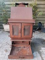 Buitenkachel met warmtewisselaar, Ophalen, Gebruikt