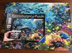 Ravensburger Puzzel Colorful Underwater Kingdom 1000 stukjes, Hobby en Vrije tijd, Ophalen of Verzenden, 500 t/m 1500 stukjes