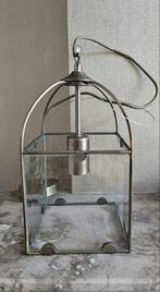 Hanglamp, Huis en Inrichting, Ophalen of Verzenden, Zo goed als nieuw, Glas, Minder dan 50 cm
