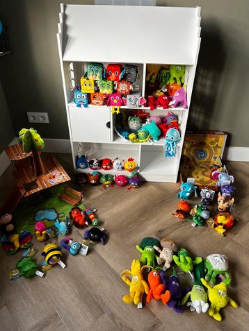 Meer dan 50 Lidl knuffels van 7 series! + boomhut en koffer beschikbaar voor biedingen