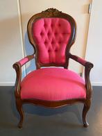 Elegante Queen Ann Barok Stoel, Ophalen, Gebruikt, Barok, Minder dan 75 cm