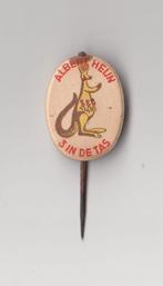 Albert Heijn 1958 Kangoeroe 3 in de tas speldje, Gebruikt, Niet vindbaar, Niet vindbaar, Speldje of Pin