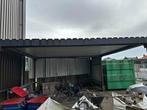 schuilhut paarden weide afdak terrasoverkapping paard, Weidegang, 2 of 3 paarden of pony's