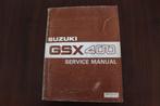 Suzuki GSX400 1980 - 1984 motorcycle service manual GSX 400, Motoren, Handleidingen en Instructieboekjes, Ophalen of Verzenden