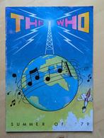 The Who Summer of '79 tour programme, Gelezen, Artiest, Ophalen of Verzenden, The Who