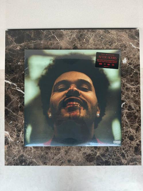 The Weeknd - After Hours - Clear + Red Splatter Vinyl 2LP, Cd's en Dvd's, Vinyl | Hiphop en Rap, Nieuw in verpakking, 2000 tot heden